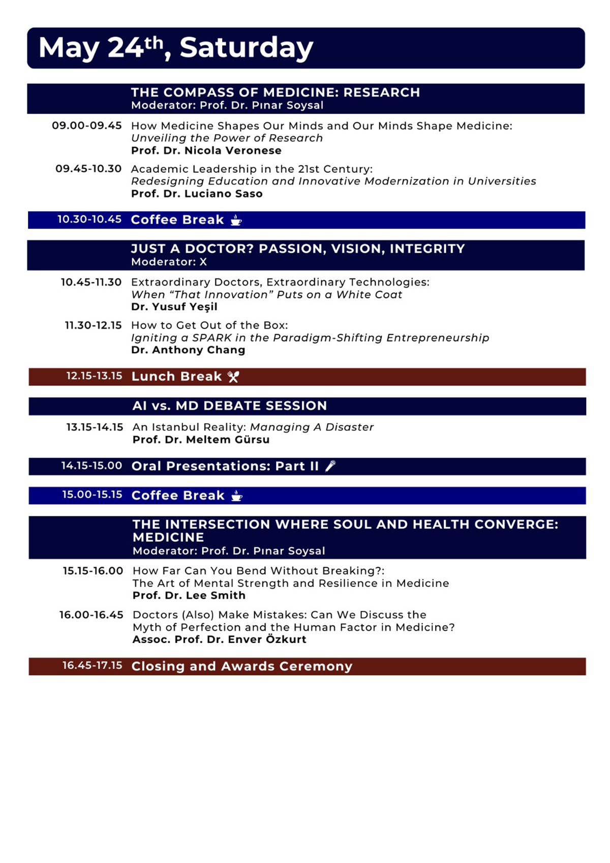 SCIENTIFIC PROGRAM 21